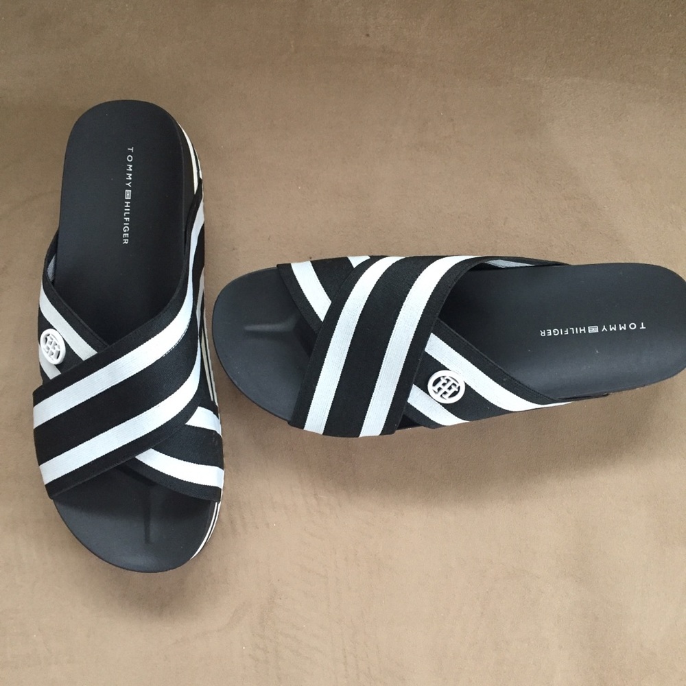 Tommy Hilfiger brand new pool slides with box